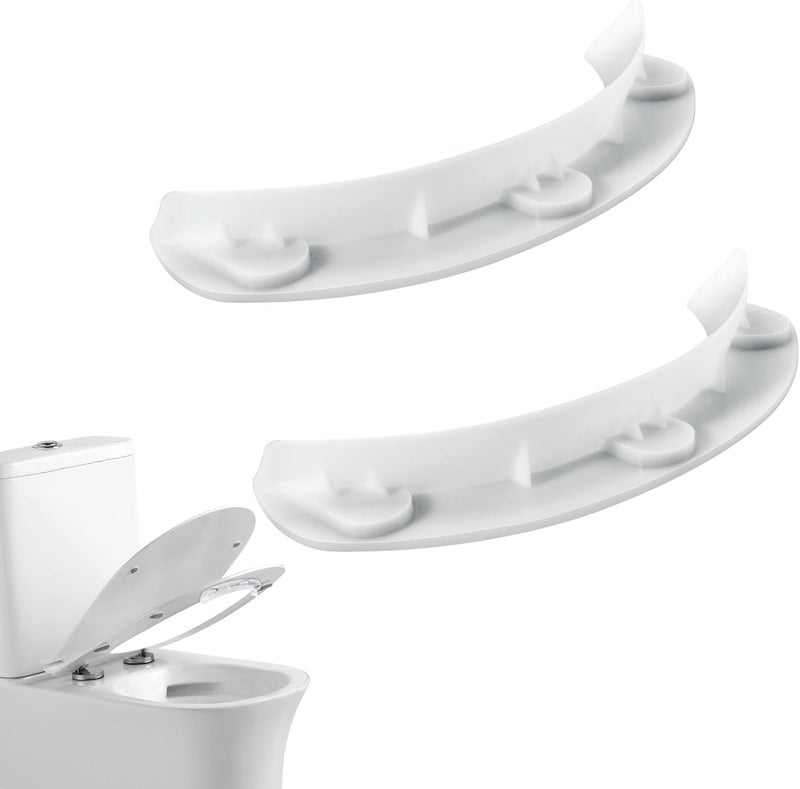 Rugam P Guard Urine Deflector Pee Splash Guard,Splash Guard Maddak for Toilet Seat Splash Guard,Toilet Seat Directs Urine Home Care Elevated,Guard Toilet Seat Attachment - Prevents Urine/Pee Messes(2 Pack) - Image 1